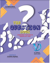 VG Learning Direct Tax (The Question) Book for CA Final by CA Vinod Gupta